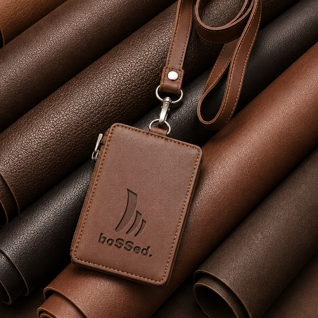 Leather ID Card